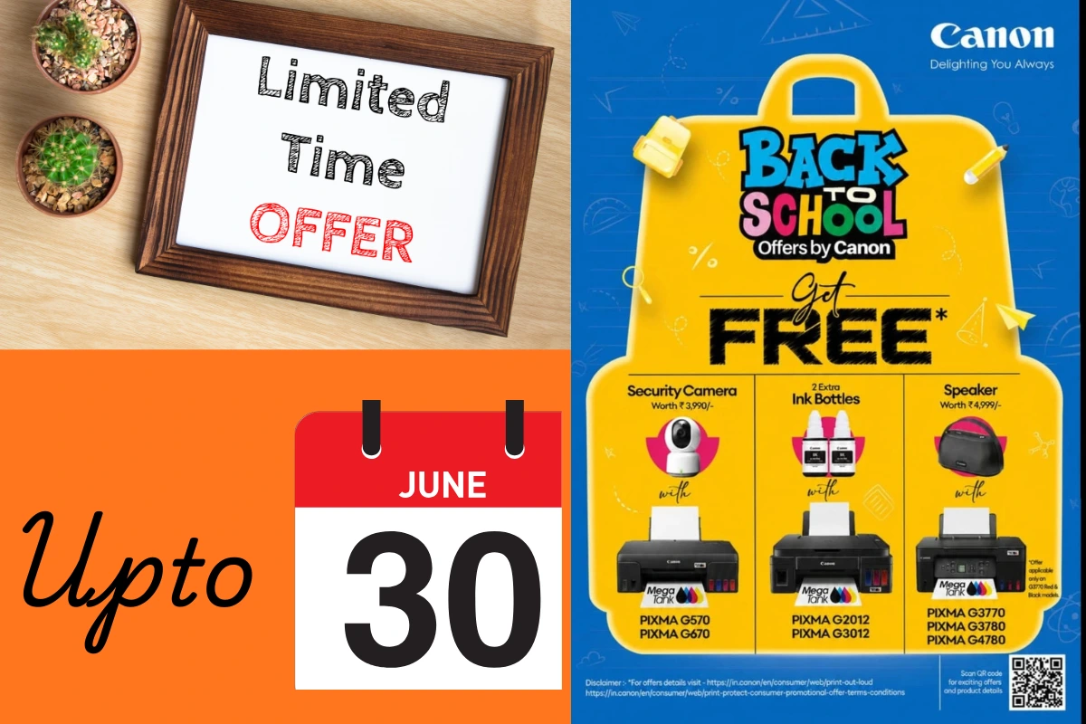 Canon Back to School Offer